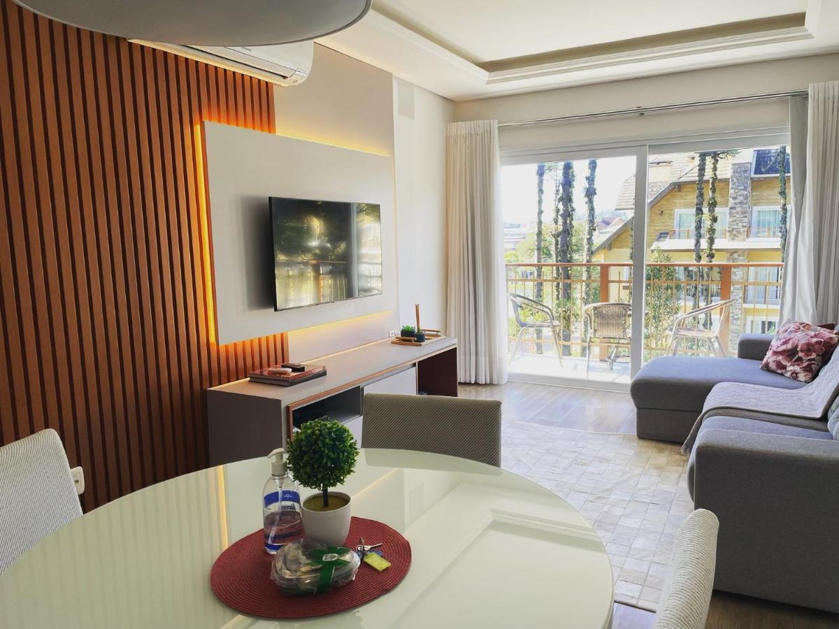 Excelente Apartamento Em Gramado/Rs No Condominio Casa De Pedra Buitenkant foto